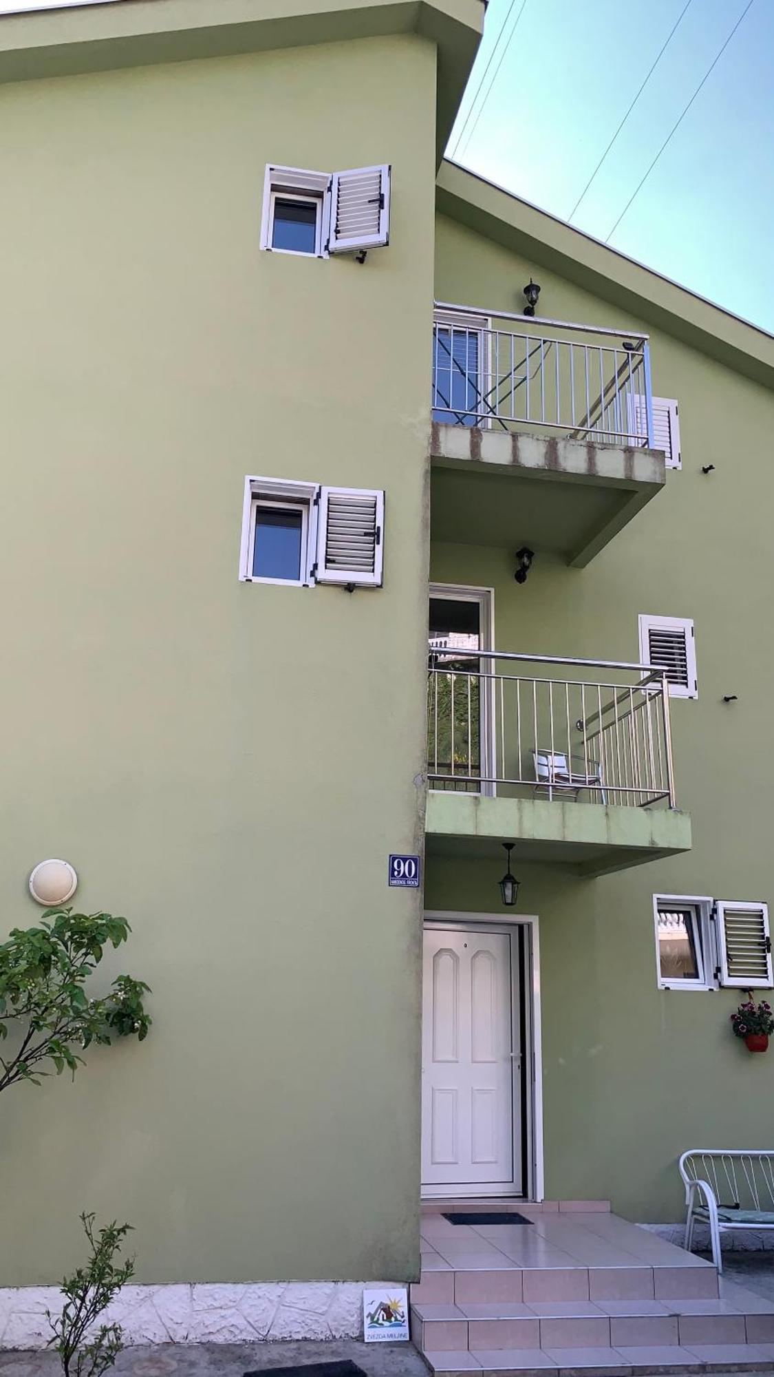 Hotel Zvezda Meljine Herceg Novi Esterno foto